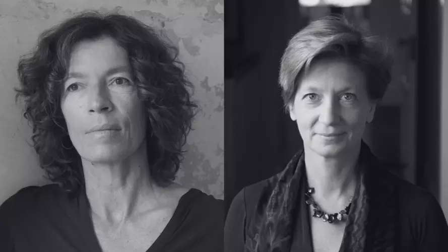 Anne Weber and Tess Lewis