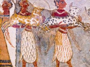 Details of Hagia Triada Sarcophagus